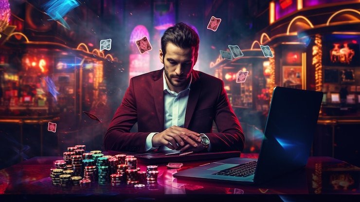 87000 Bonus promotion illustrated with exciting sports and casino imagery